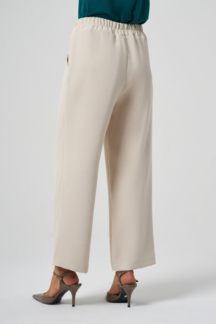 Misswhence Düğme Detaylı Pantolon 36102 - Taş - Görsel 2 