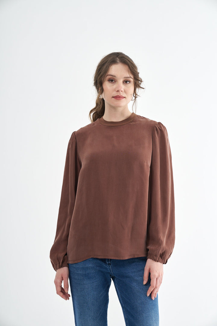 Misswhence Cupro Tunik