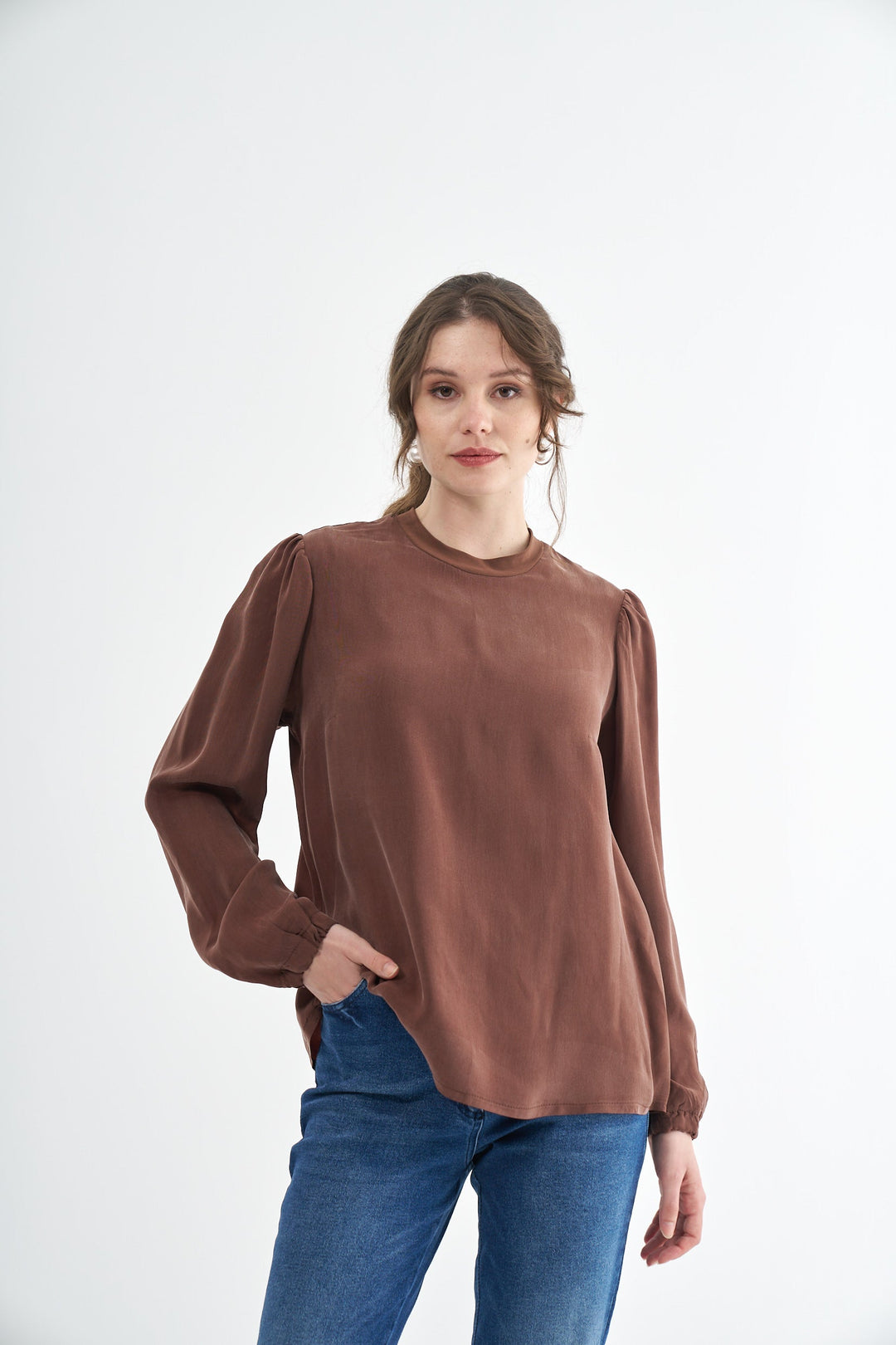 Misswhence Cupro Tunik
