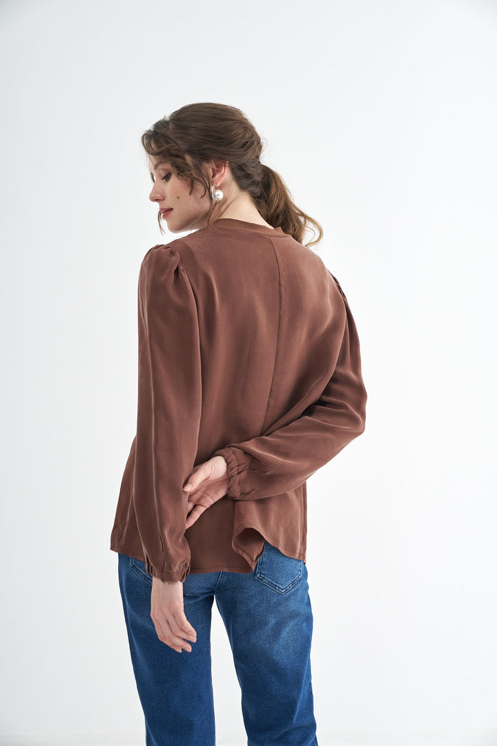 Misswhence Cupro Tunik
