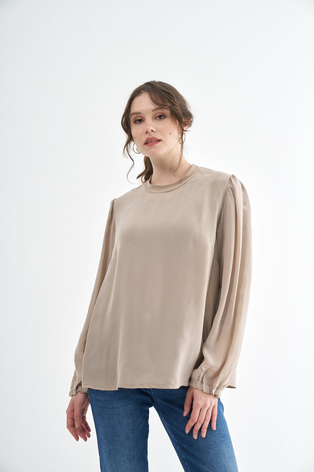 Misswhence Cupro Tunik