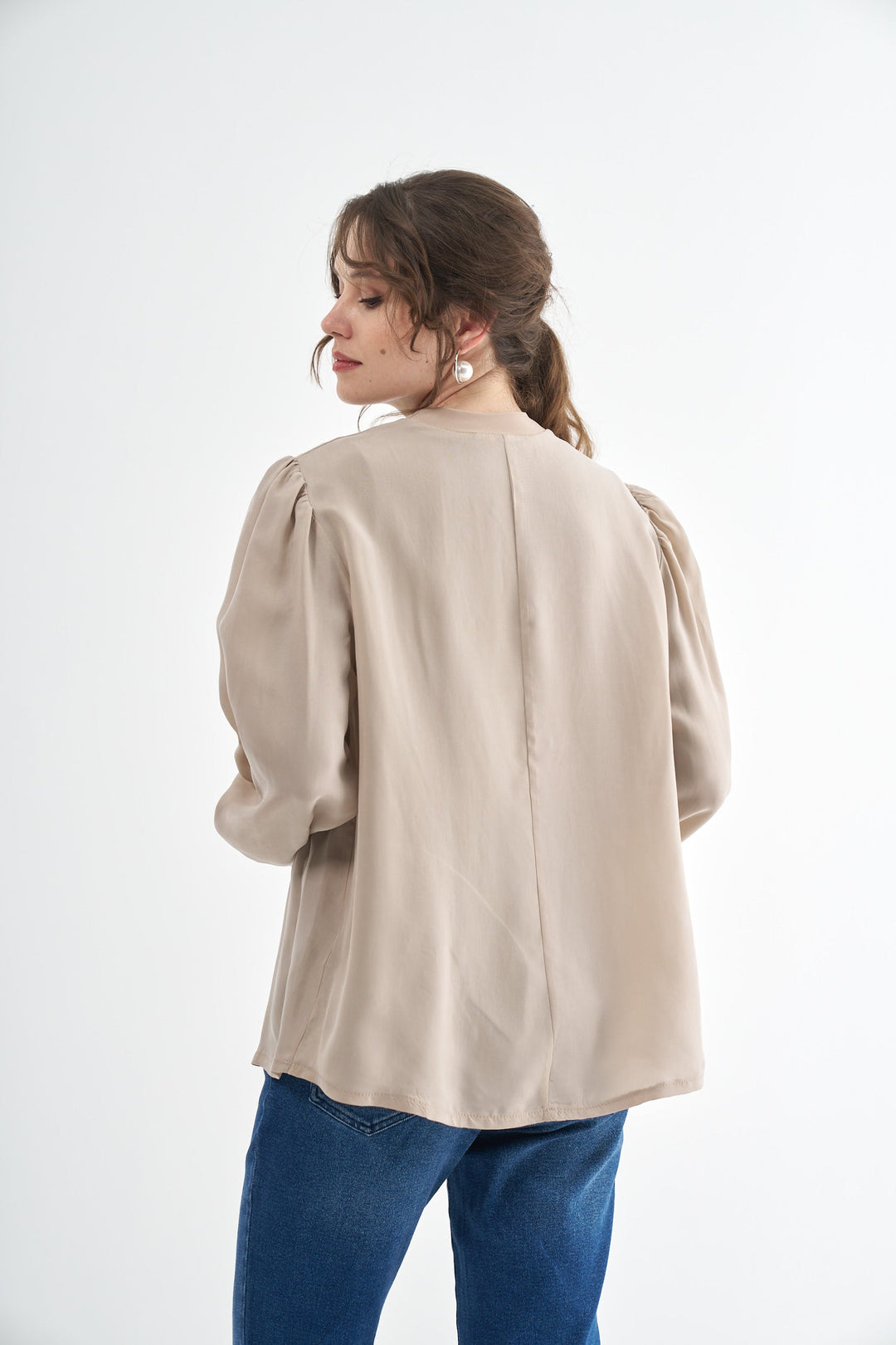 Misswhence Cupro Tunik