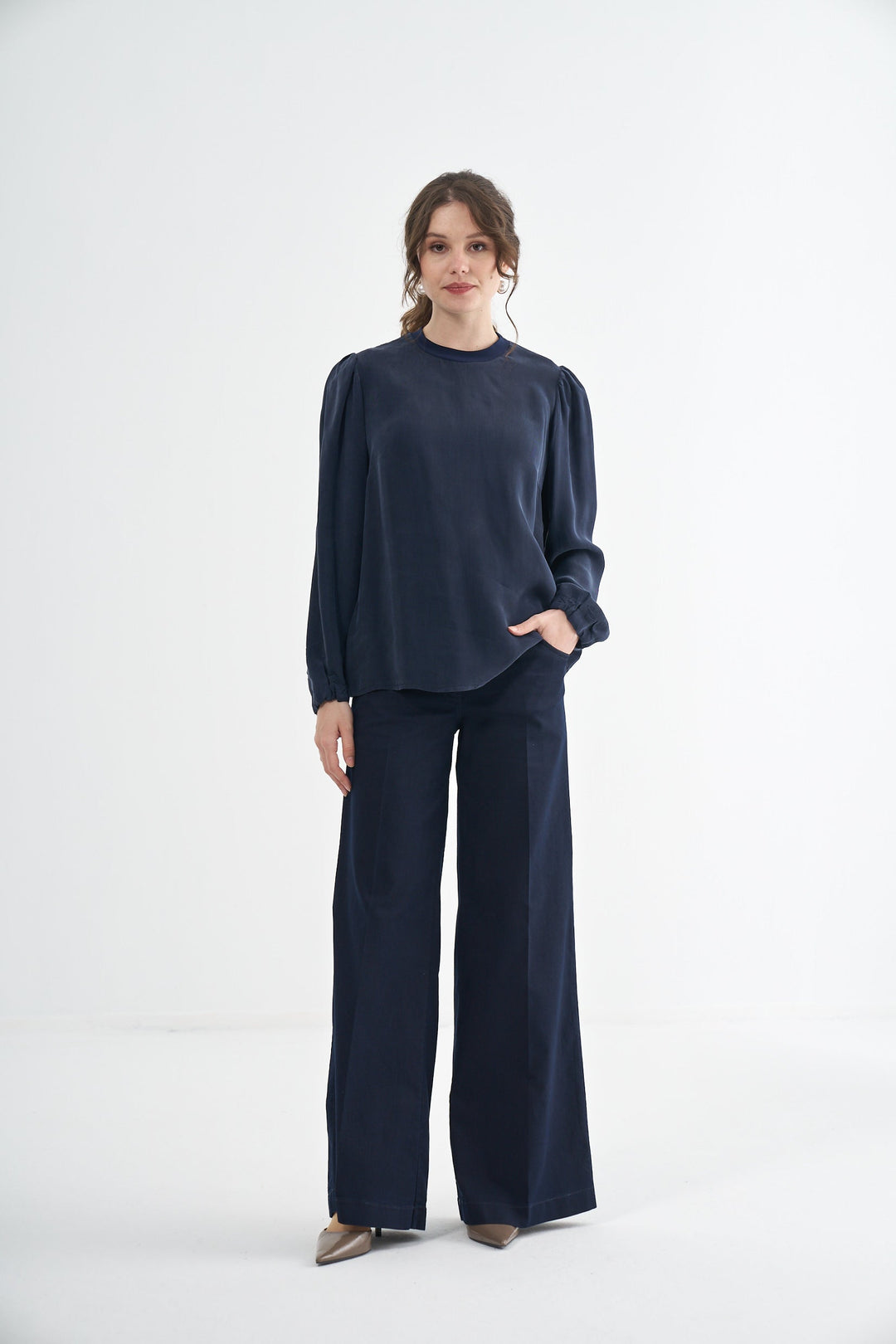 Misswhence Cupro Tunik