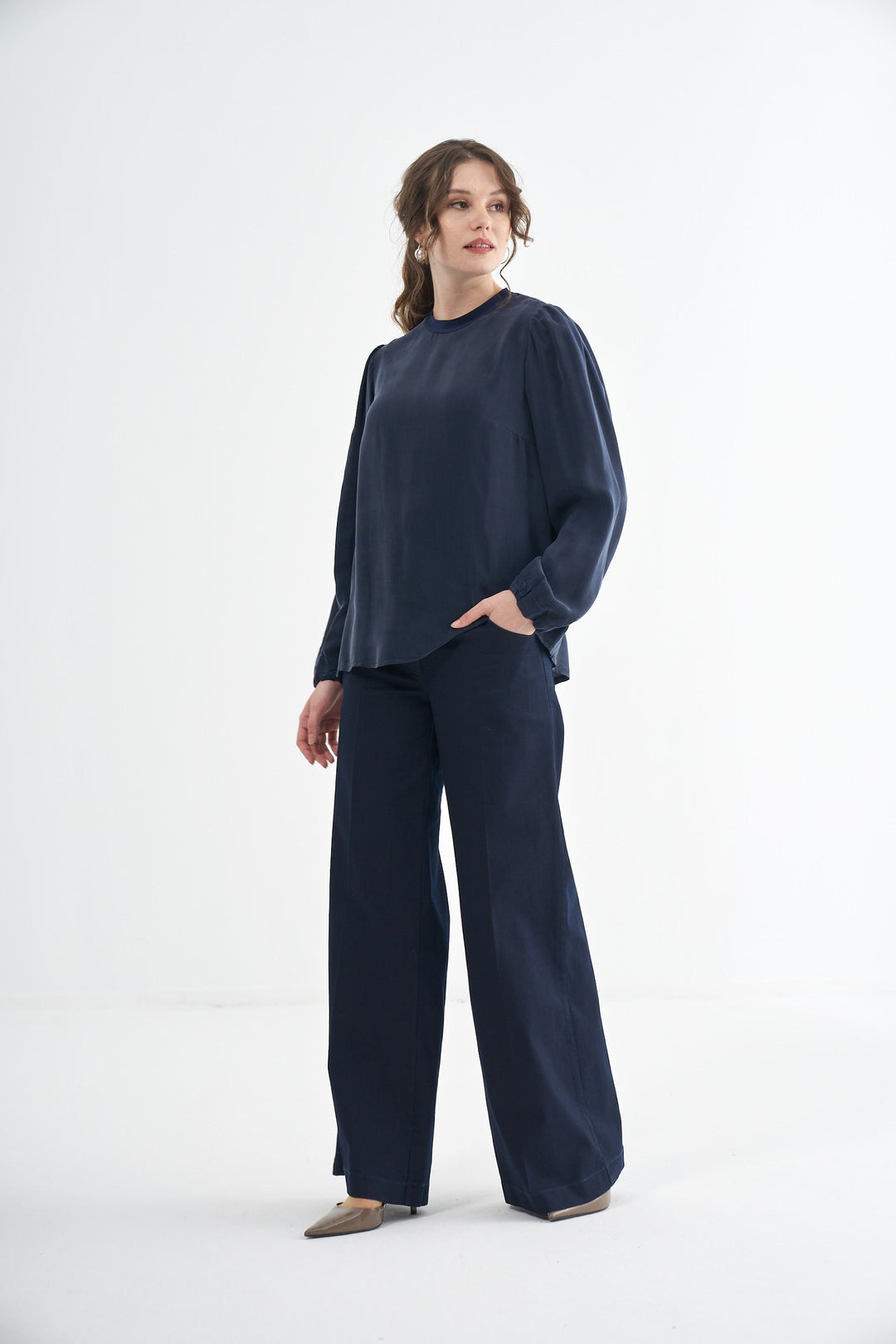 Misswhence Cupro Tunik
