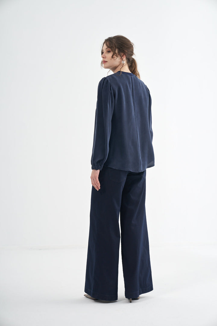 Misswhence Cupro Tunik