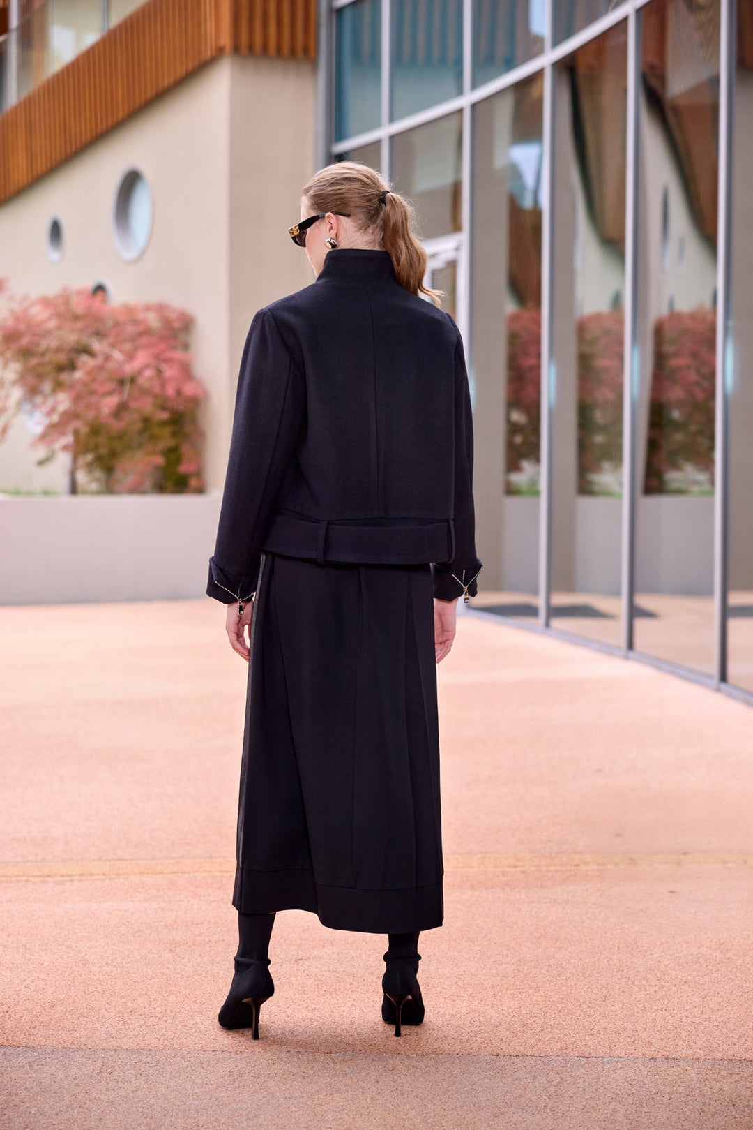 Misswhence Kaşe Ceket 40205 - Görsel 8