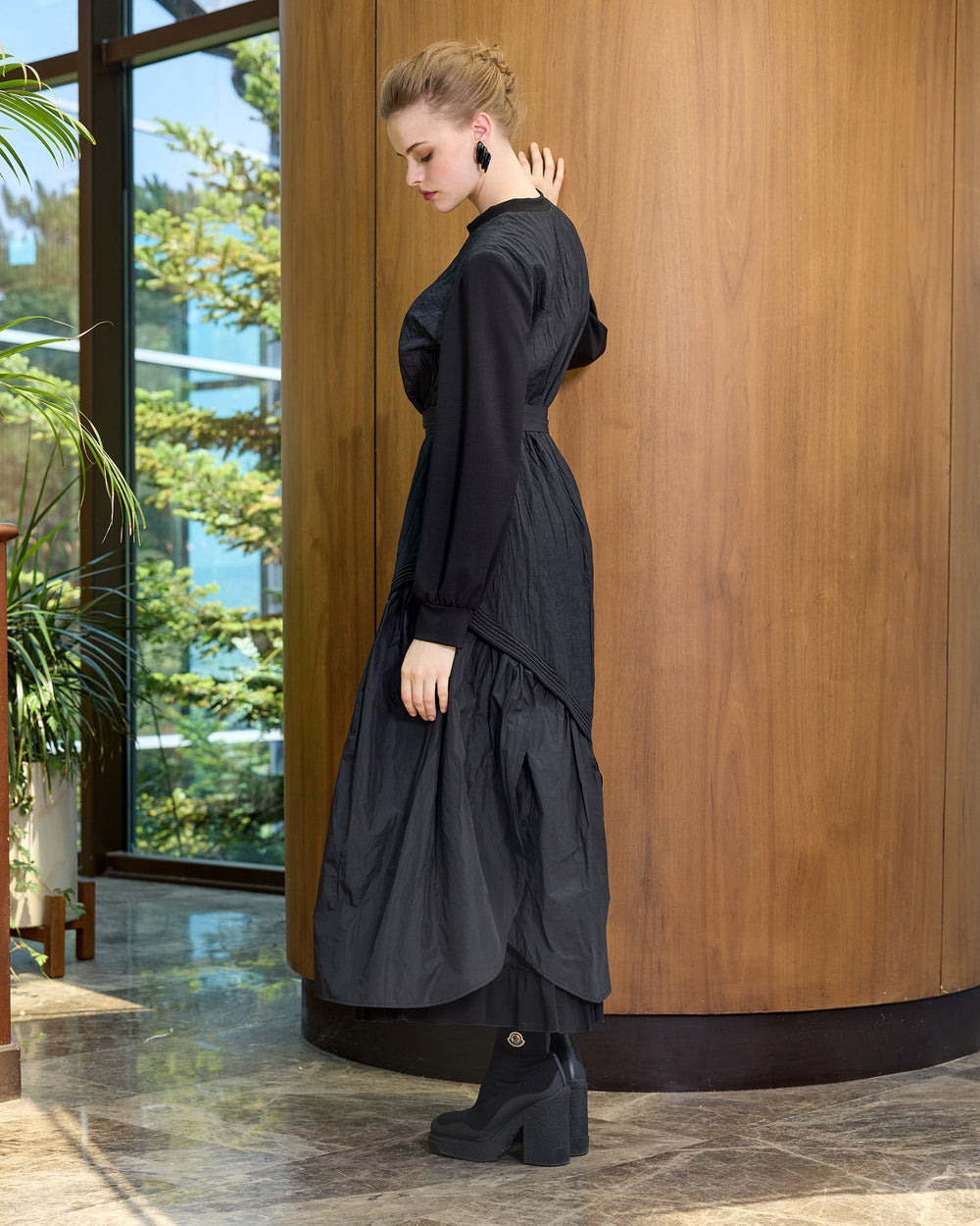 Misswhence Tafta Elbise 38831 - Görsel 2
