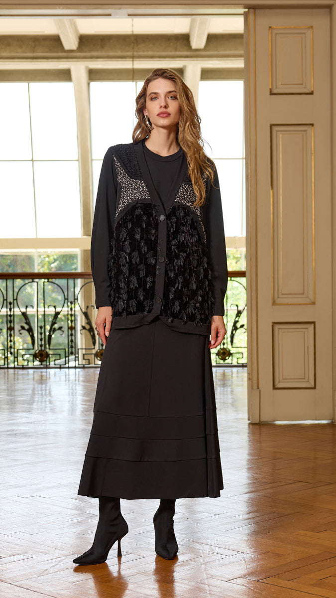 Misswhence Patchwork Hırka