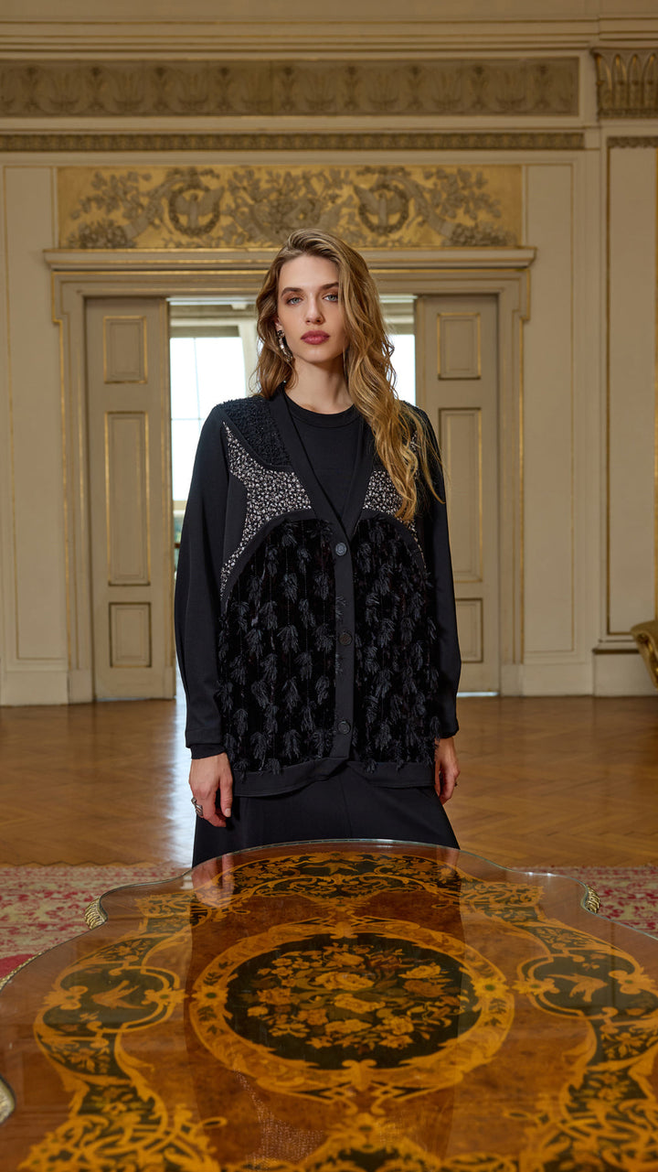 Misswhence Patchwork Hırka