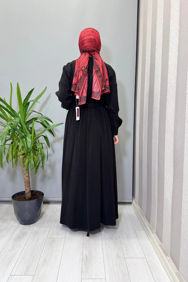 Almarwah Elbise 303876 - Siyah - Görsel 3 