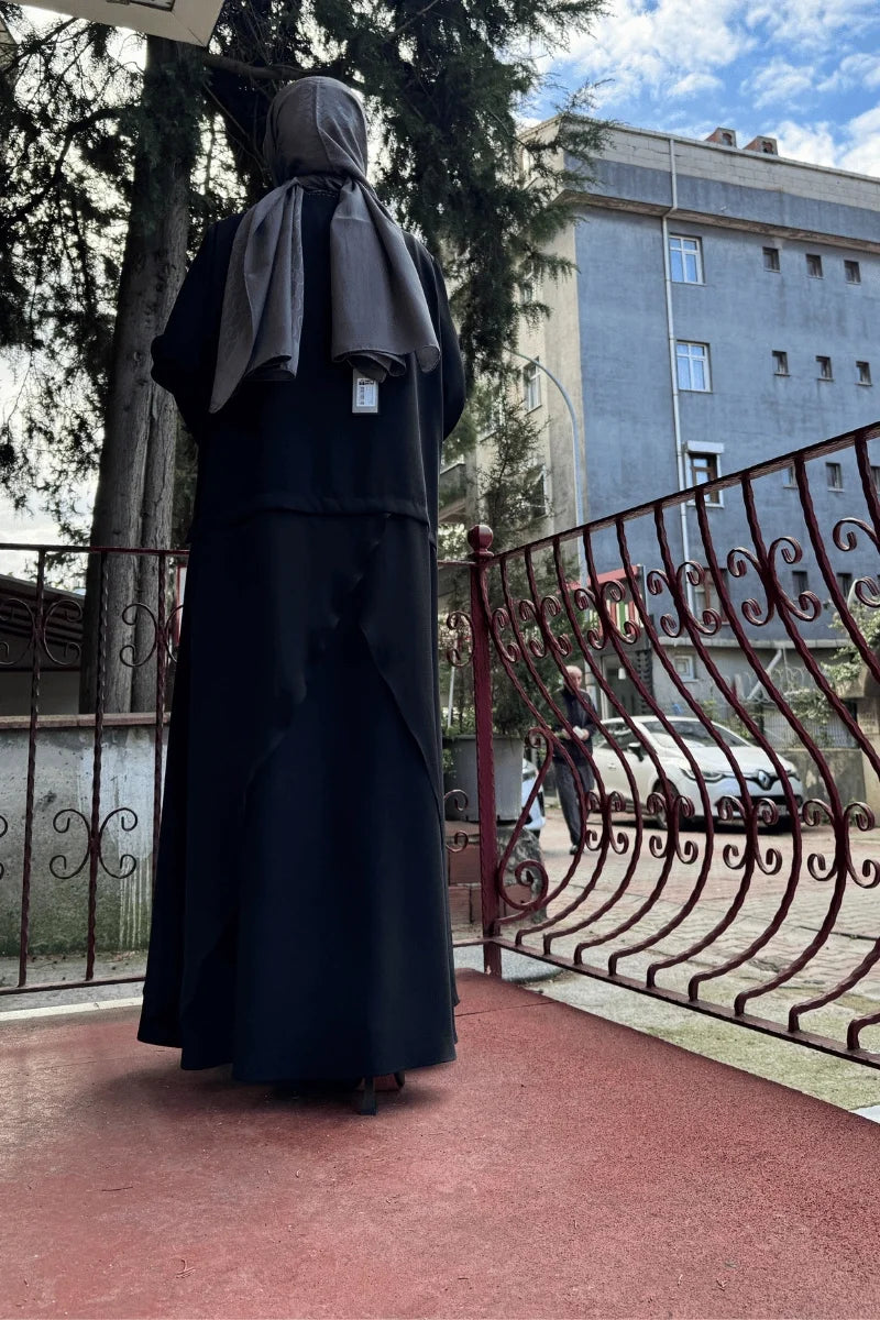Almarwah Elbise 50646 - Siyah - Görsel 3 