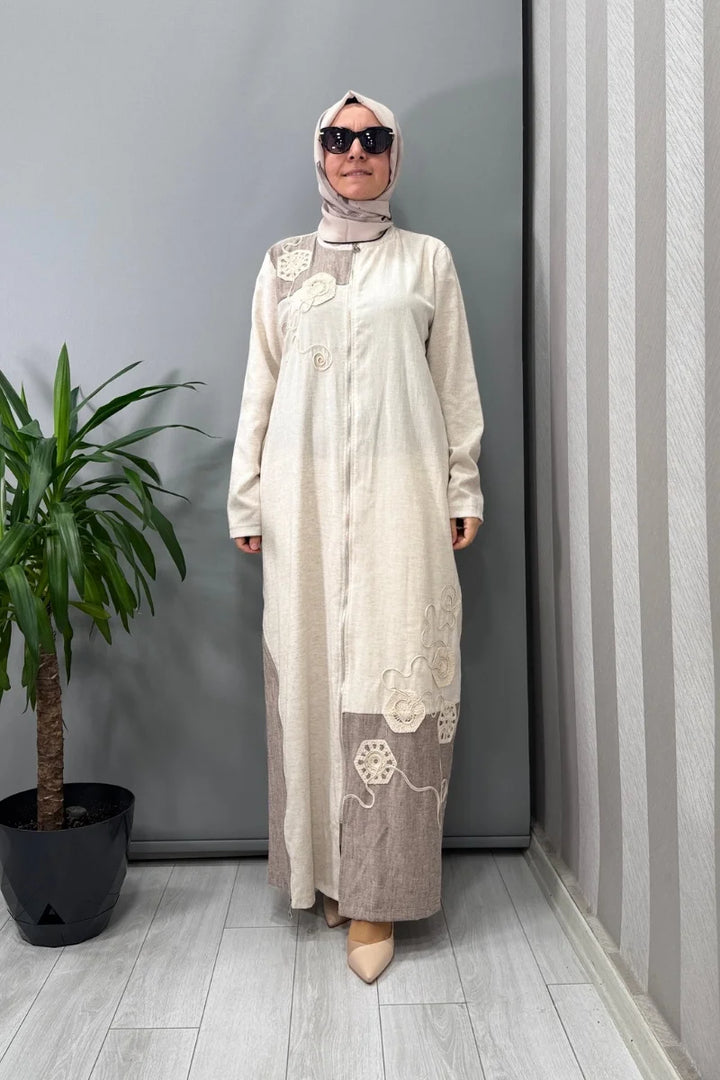 Almarwah Kap 404943 - Ekru - Görsel 1 