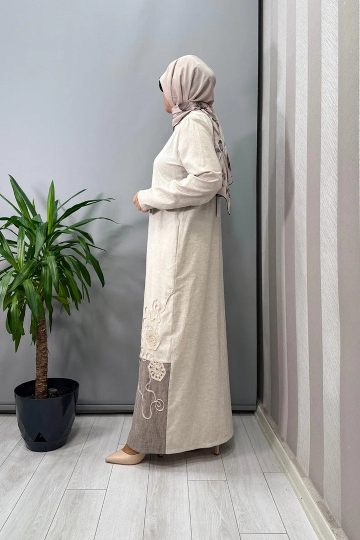 Almarwah Kap 404943 - Ekru - Görsel 6 