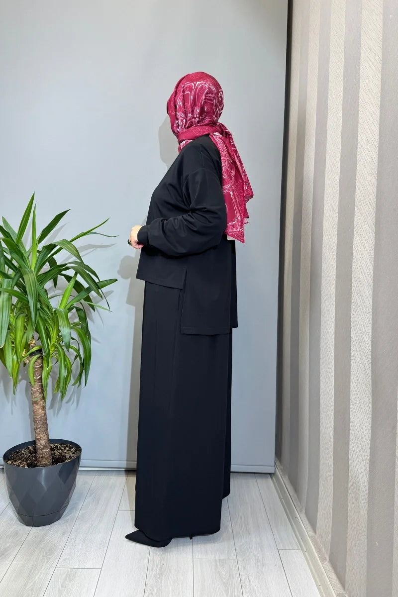 Almarwah Takım 202926 - Siyah - Görsel 2 #renk_siyah
