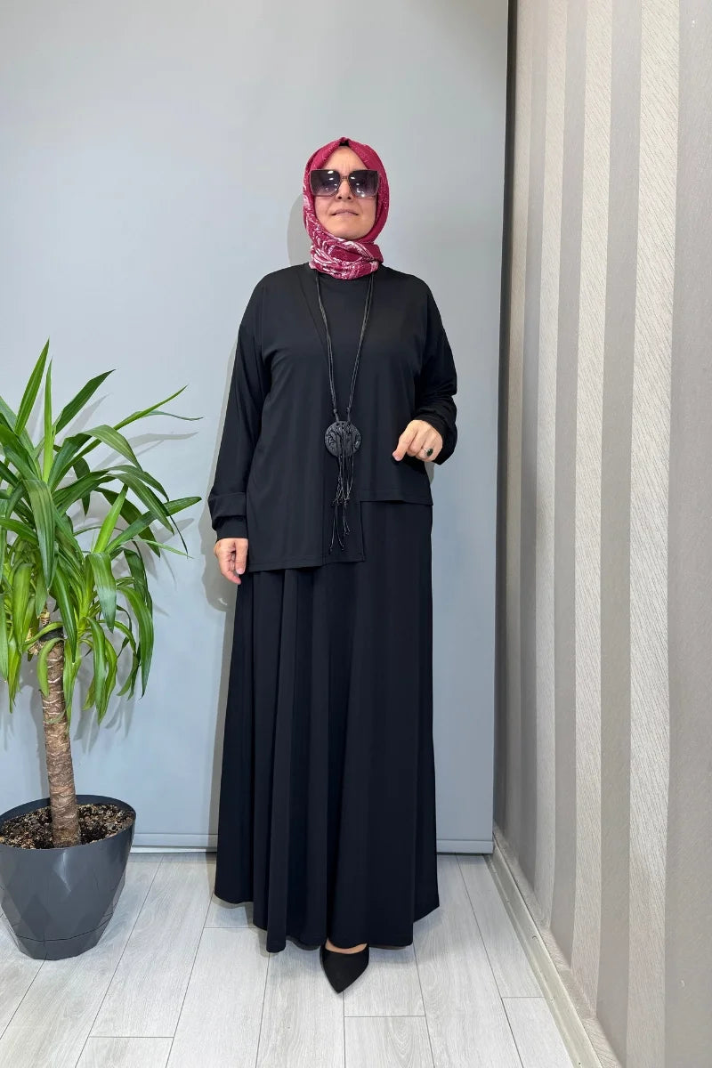 Almarwah Takım 202926 - Siyah - Görsel 1 #renk_siyah