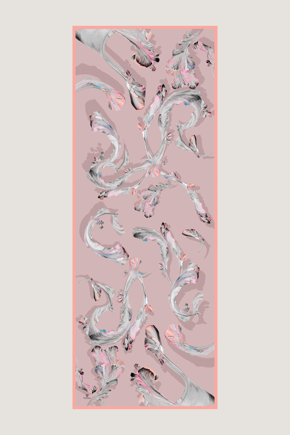 ANİ PAMUK İPEK ŞAL 70*190 CM - PEMBE #renk_pembe