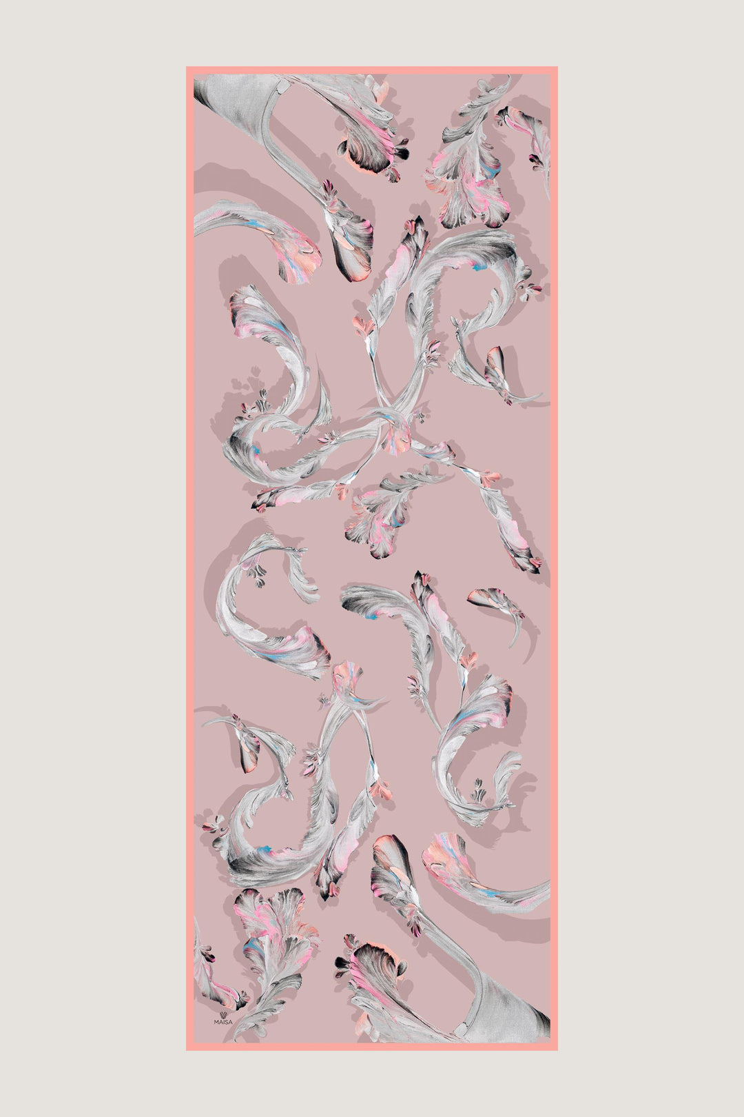 ANİ PAMUK İPEK ŞAL 70*190 CM - PEMBE 