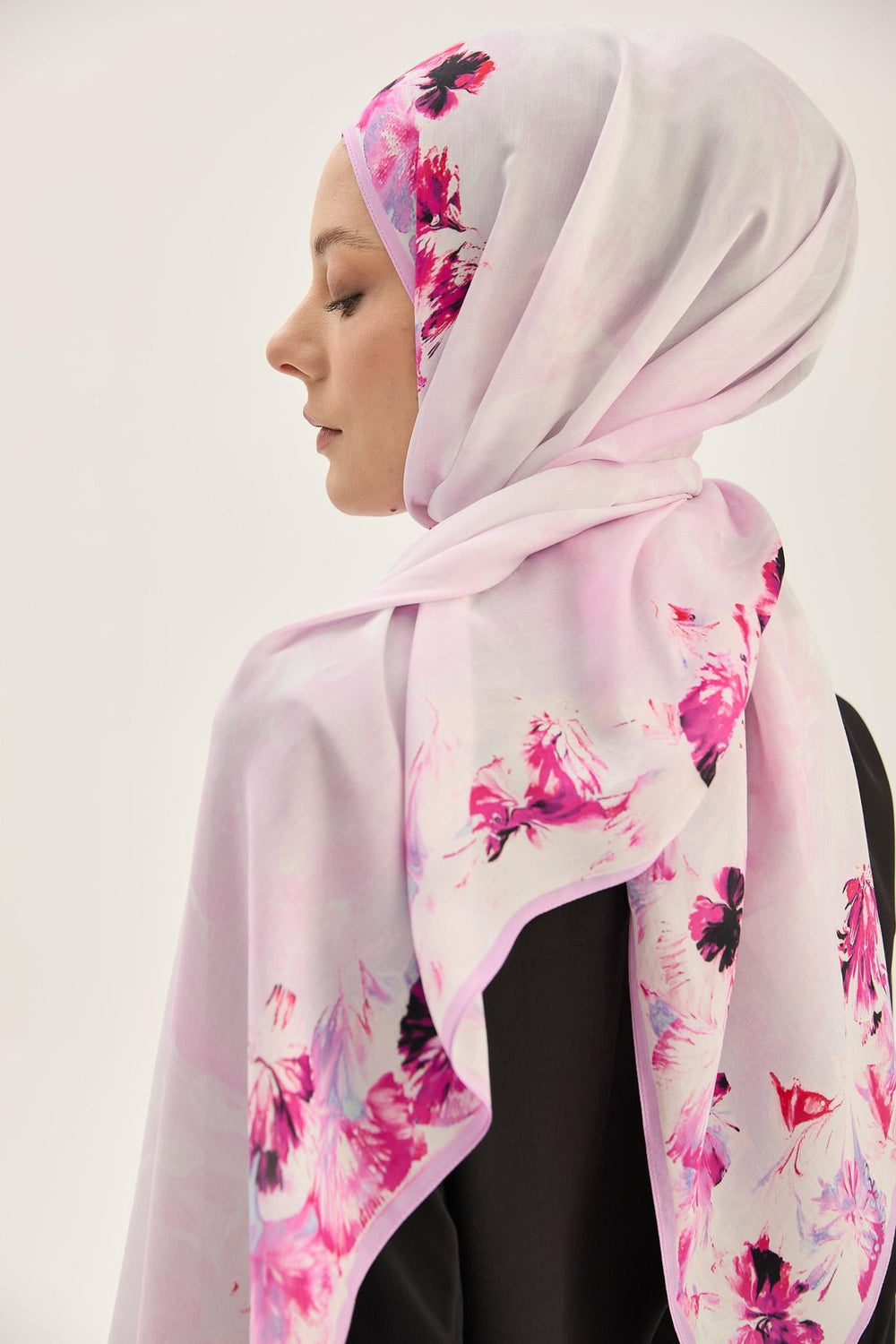 Maisa Arus Floş Viskon Şal - Pembe