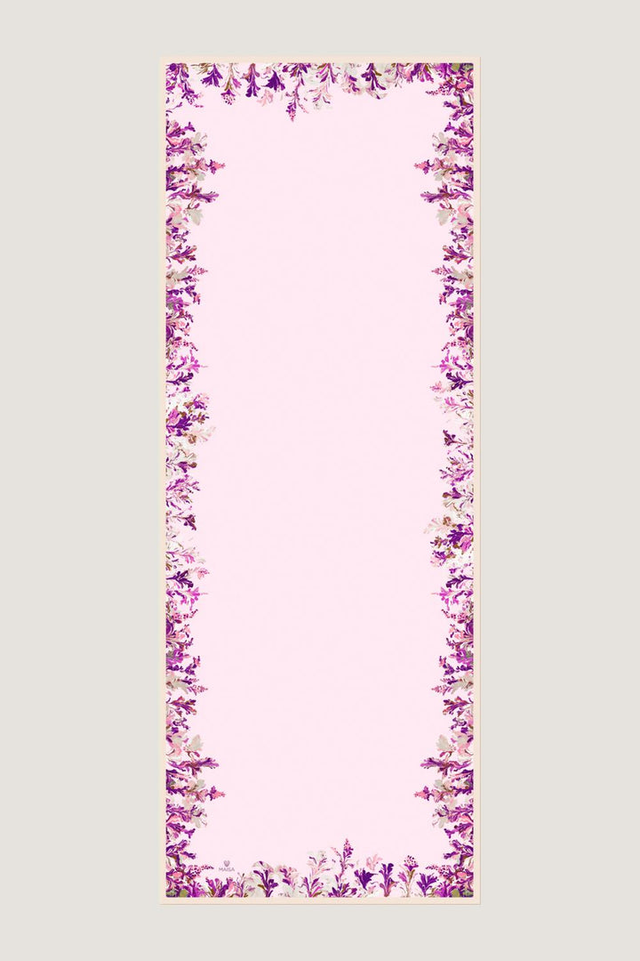 Maisa BURCU MULBERRY İPEK ŞAL 70*190 CM - PEMBE