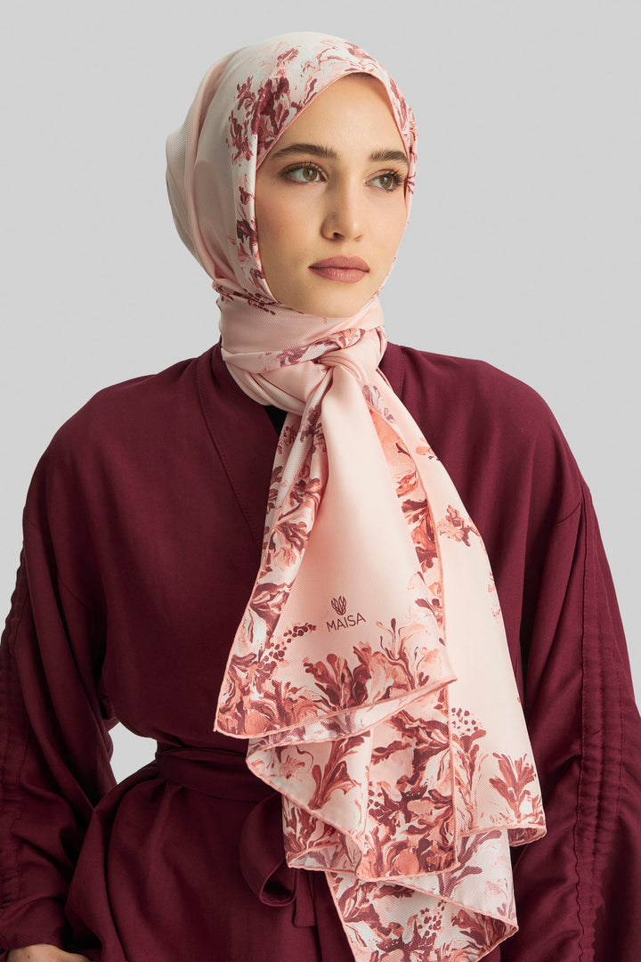 Maisa BURCU MULBERRY İPEK ŞAL 70*190 CM - SOMON