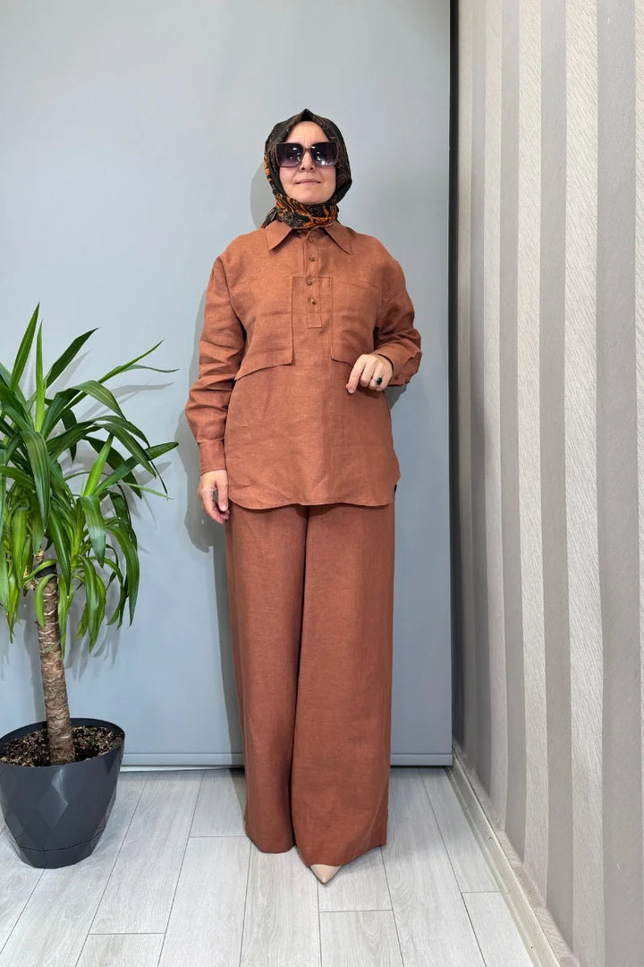 Clande Keten Takım Kiremit 2601-3041 (1021)