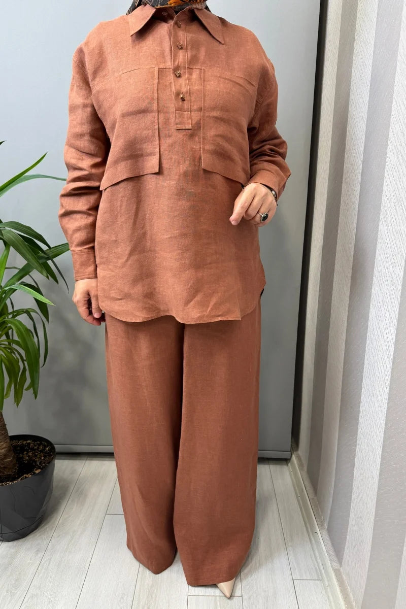 Clande Keten Takım Kiremit 2601-3041 (1021)