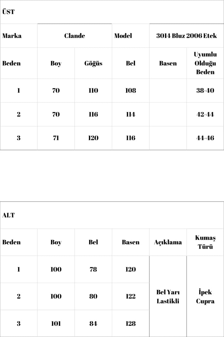 Clande Takım 3014 - Siyah - Görsel 5 