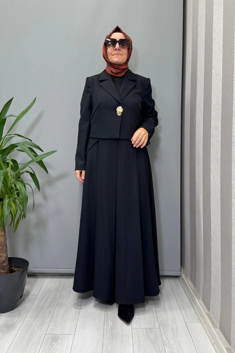 Clande Takım Siyah 4001- 2001 - Siyah - Görsel 1 