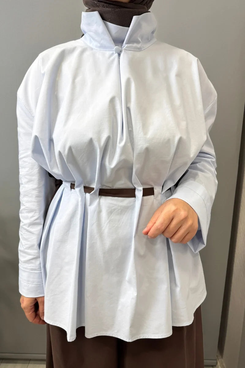 Clande Tunik Mavi 2601- 3019