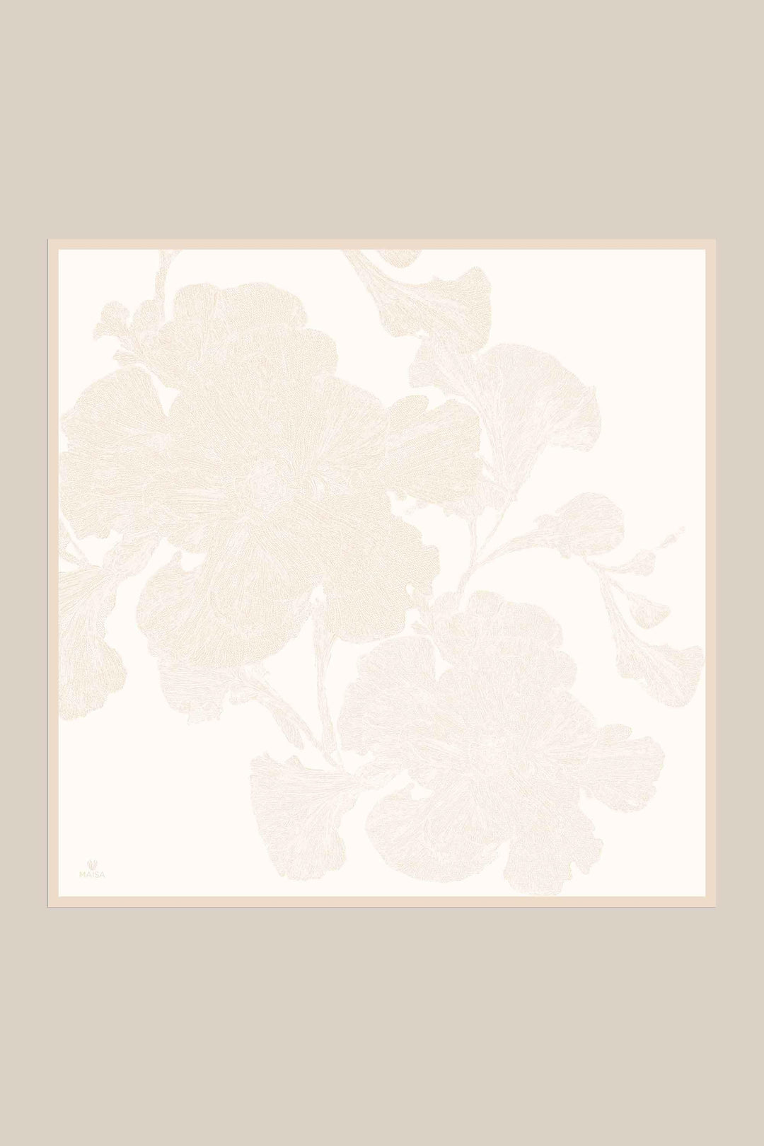 FARAH MULBERRY İPEK EŞARP 90*90 CM - AÇIK ŞEFTALİ - Görsel 15