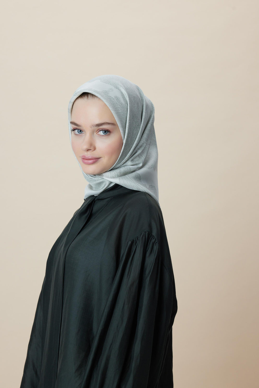 FARAH MULBERRY İPEK EŞARP 90*90 CM - ADAÇAYI - Görsel 4