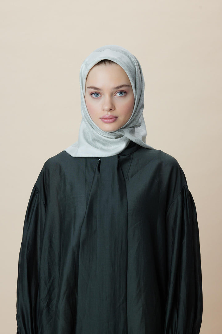 FARAH MULBERRY İPEK EŞARP 90*90 CM - ADAÇAYI - Görsel 2
