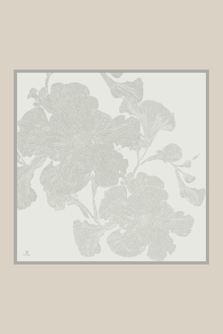 FARAH MULBERRY İPEK EŞARP 90*90 CM - ADAÇAYI - Görsel 8