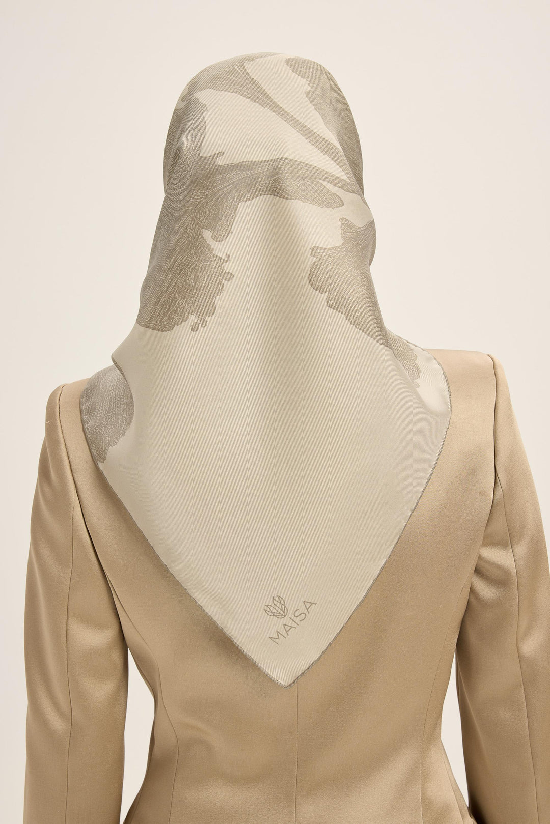 Maisa Farah Mulberry İpek Eşarp - Bej