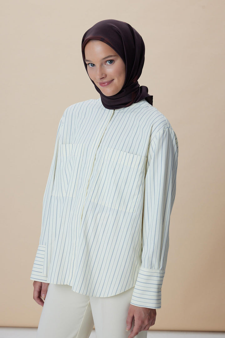 Maisa Farah Mulberry İpek Eşarp - Bordo
