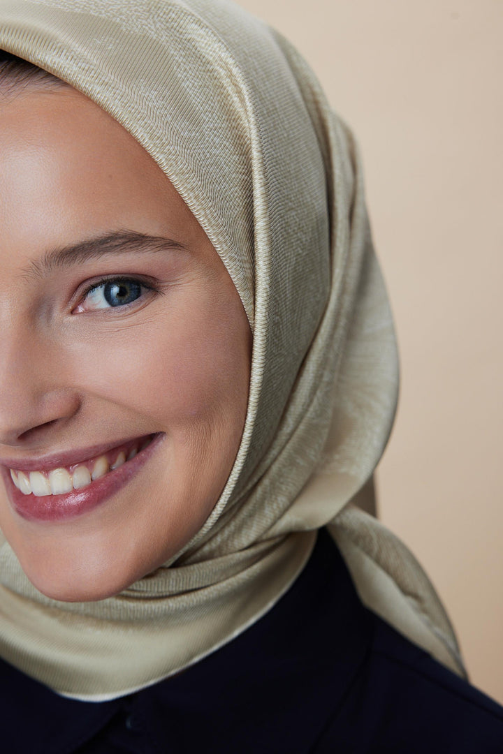 Maisa Farah Mulberry İpek Eşarp - Gold