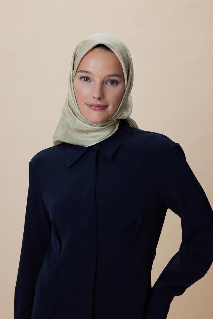 Maisa Farah Mulberry İpek Eşarp - Gold