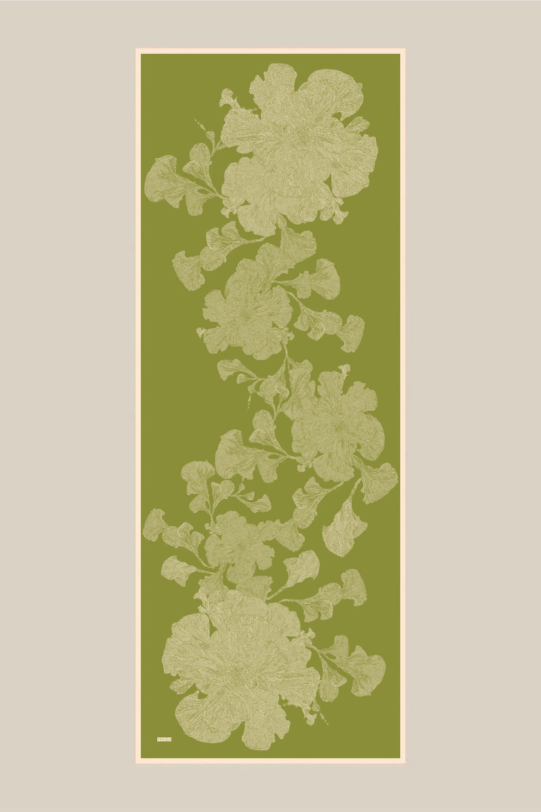 Maisa FARAH MULBERRY İPEK ŞAL 70*190 - ADAÇAYI