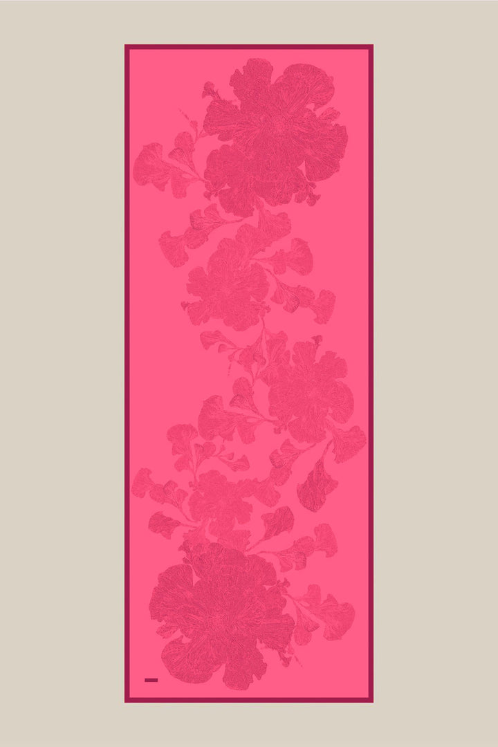 Maisa FARAH MULBERRY İPEK ŞAL 70*190 - FUŞYA
