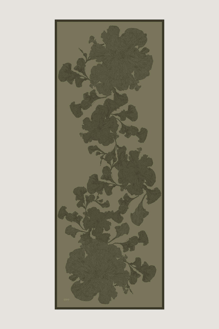 Maisa FARAH MULBERRY İPEK ŞAL 70*190 - HAKİ