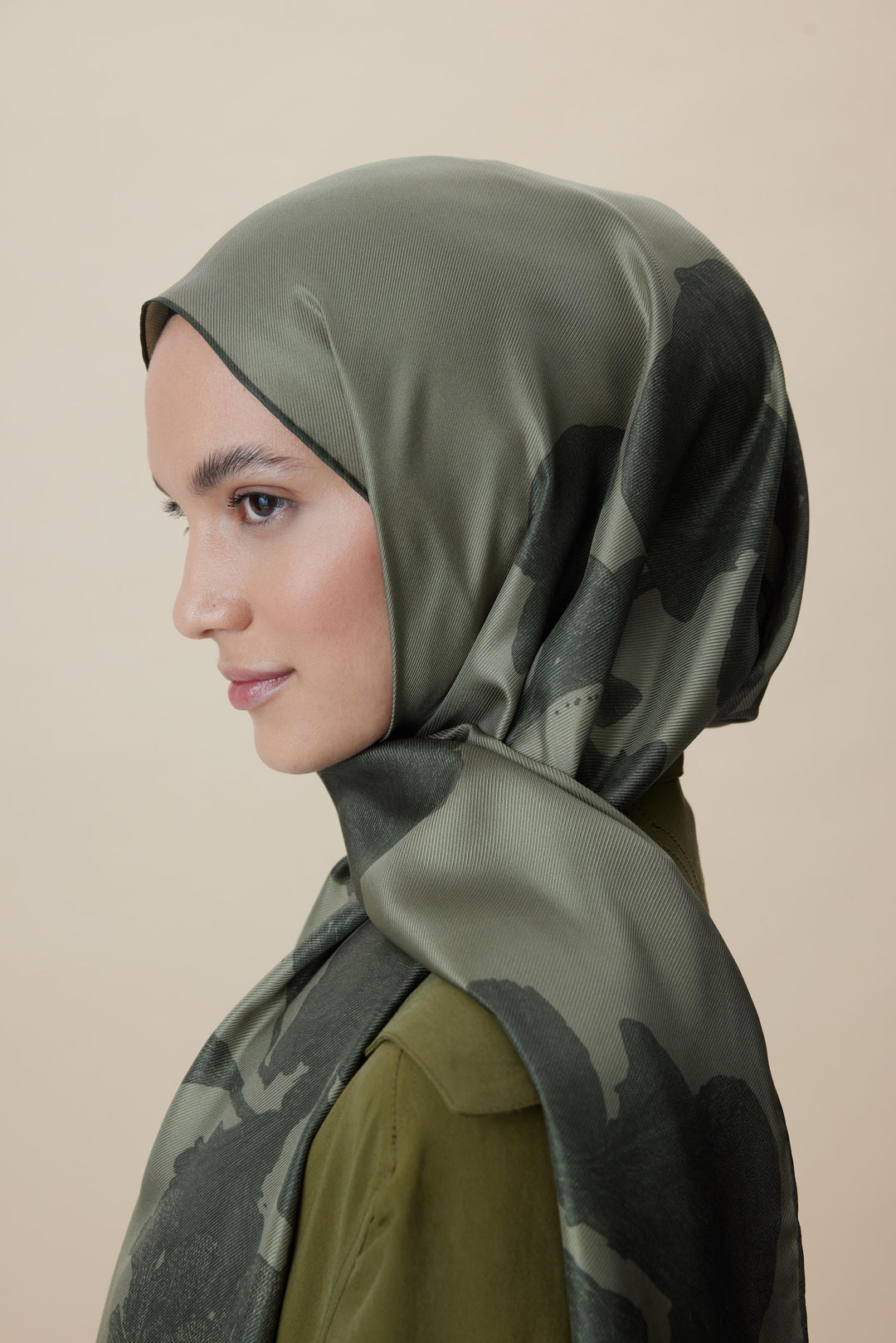 Maisa FARAH MULBERRY İPEK ŞAL 70*190 - HAKİ