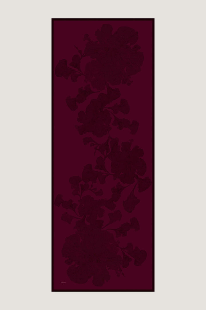 Maisa FARAH MULBERRY İPEK ŞAL 70*190 - MÜRDÜM