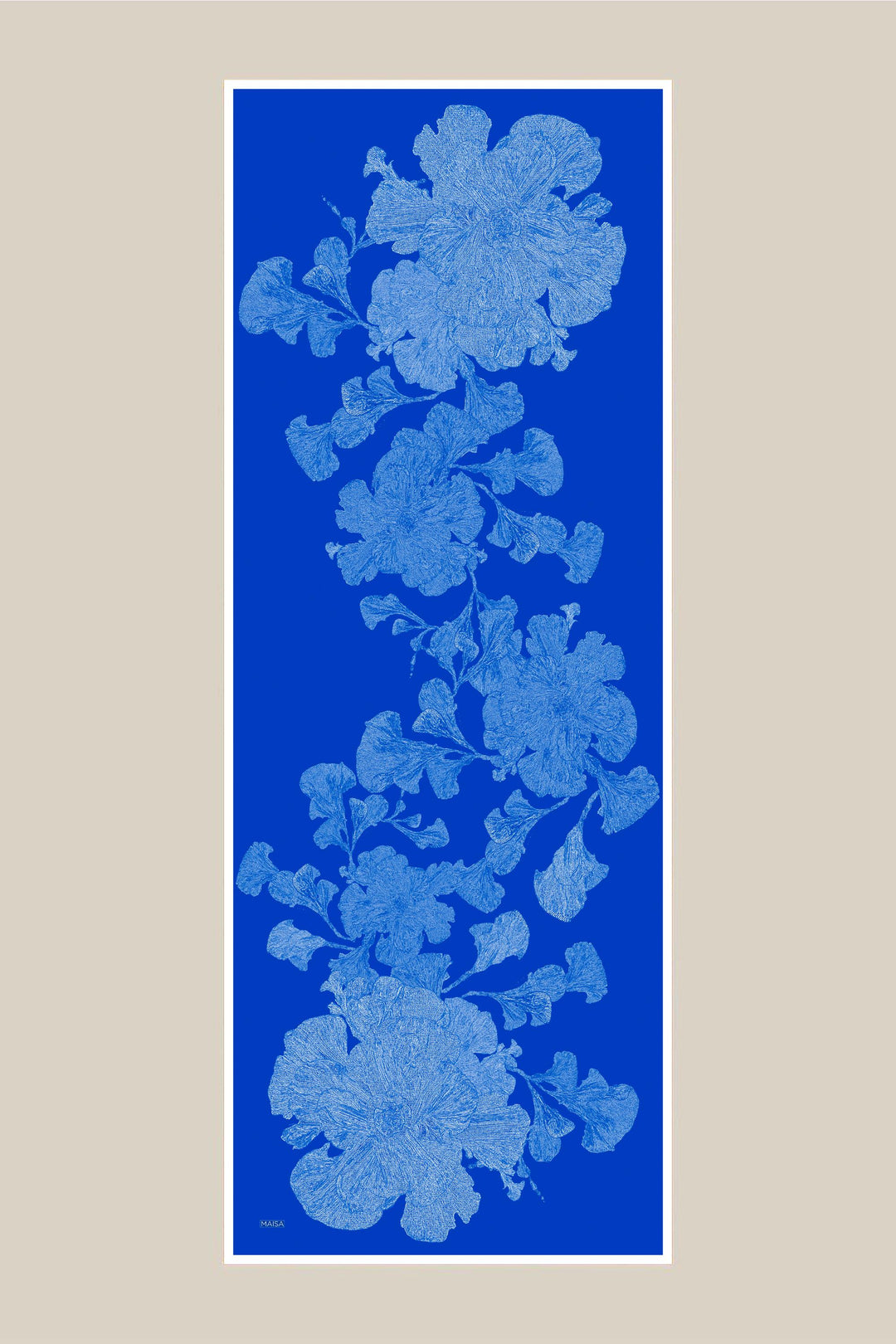 Maisa FARAH MULBERRY İPEK ŞAL 70*190 - SAKS