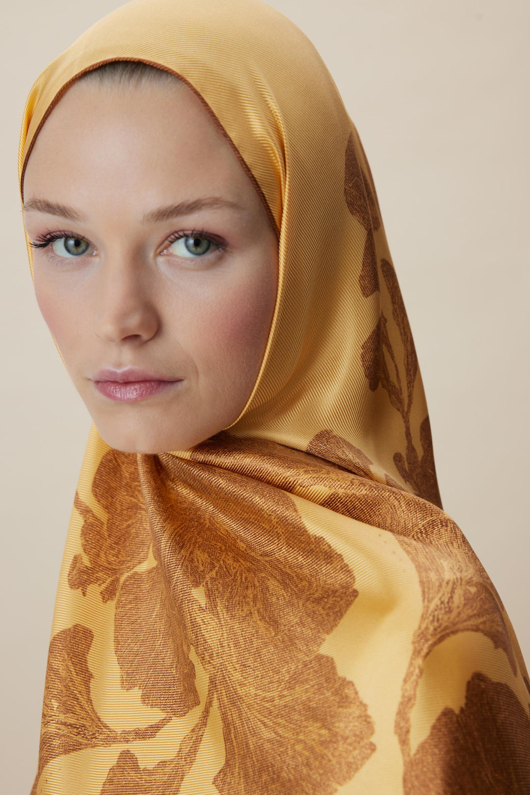 Maisa FARAH MULBERRY İPEK ŞAL 70*190 - SARI
