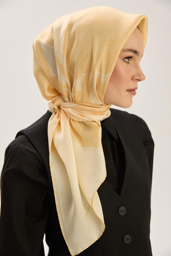 Maisa Farah Sura İpek Eşarp - Sarı