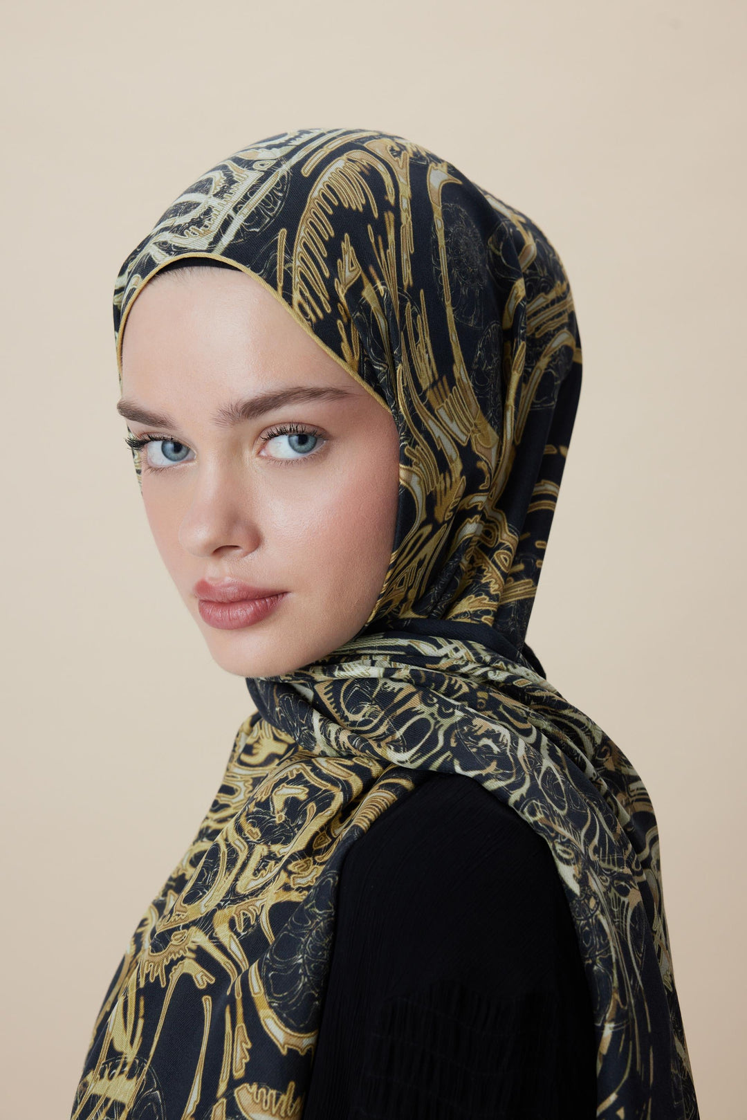 Maisa FASL PAMUK İPEK ŞAL 70*190 CM - ACI KAHVE