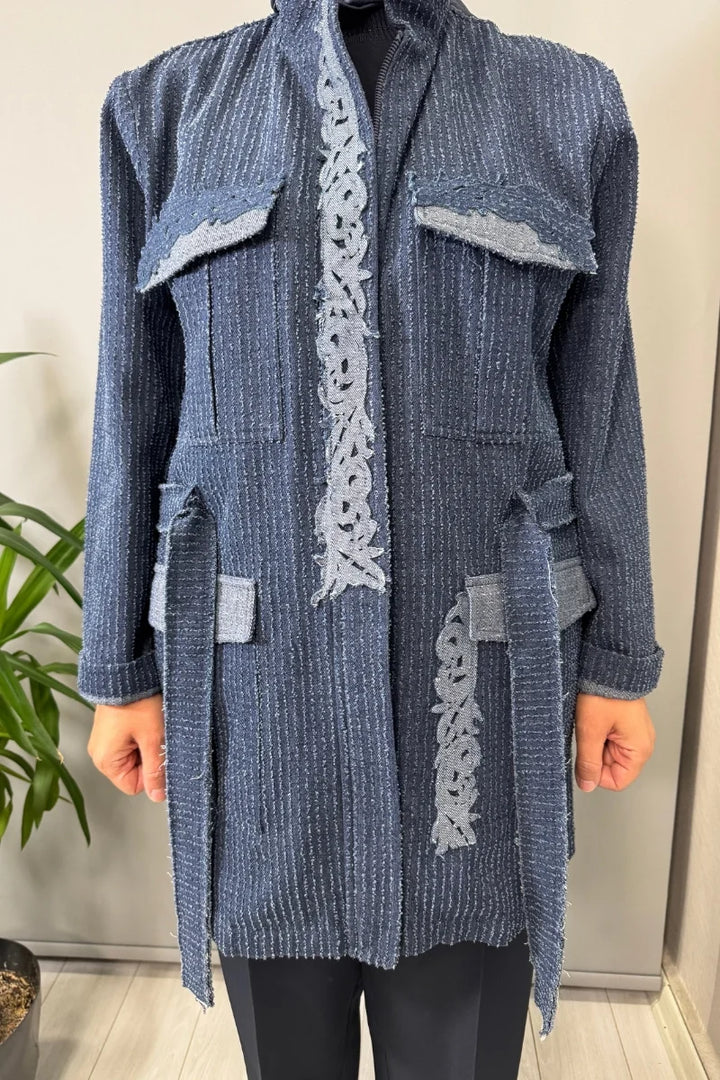 Ghisa Ceket Lacivert 26KGSCKT 3187