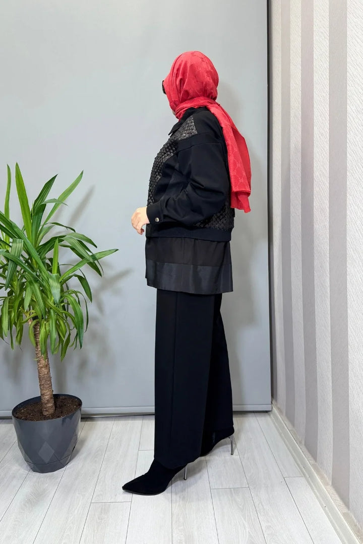 Ghisa Ceket Siyah 26KGSCKT 3239