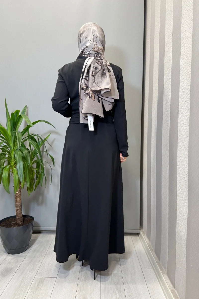 Ghisa Elbise Siyah 3610E 4329