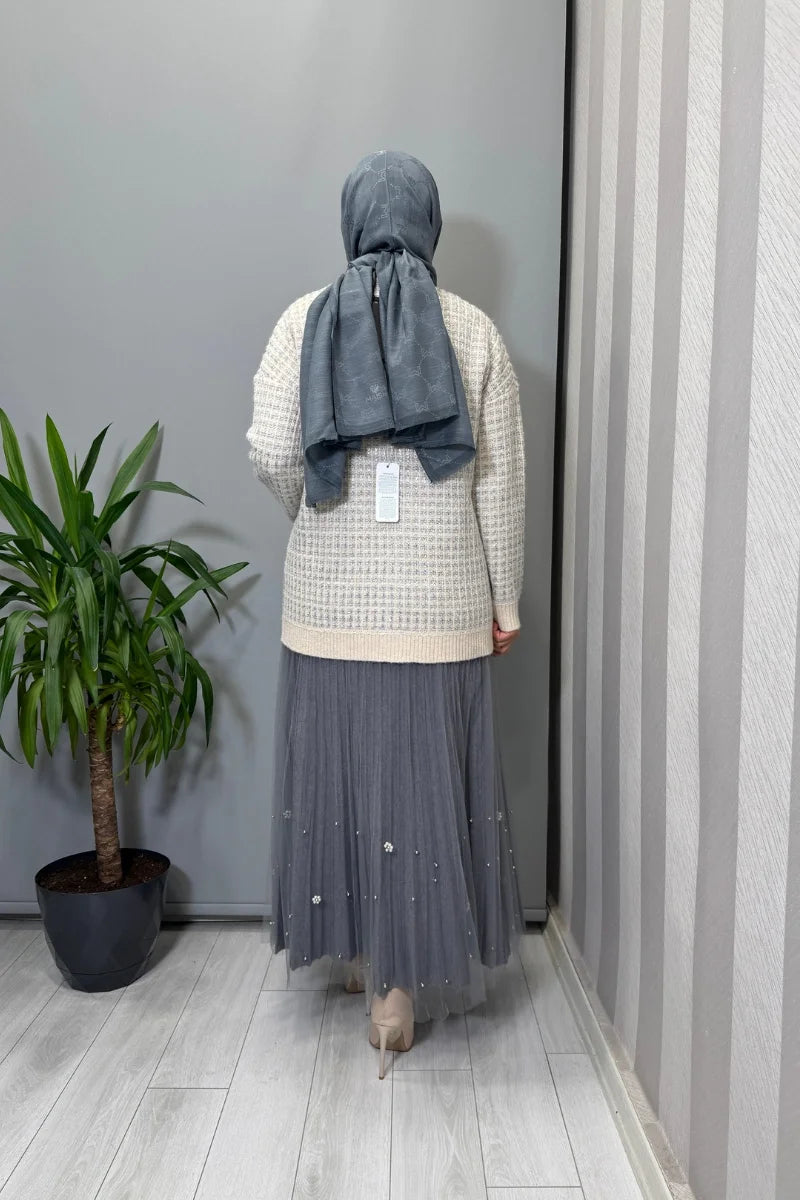 Ghisa Hırka Ekru 26KGSHRK 3307
